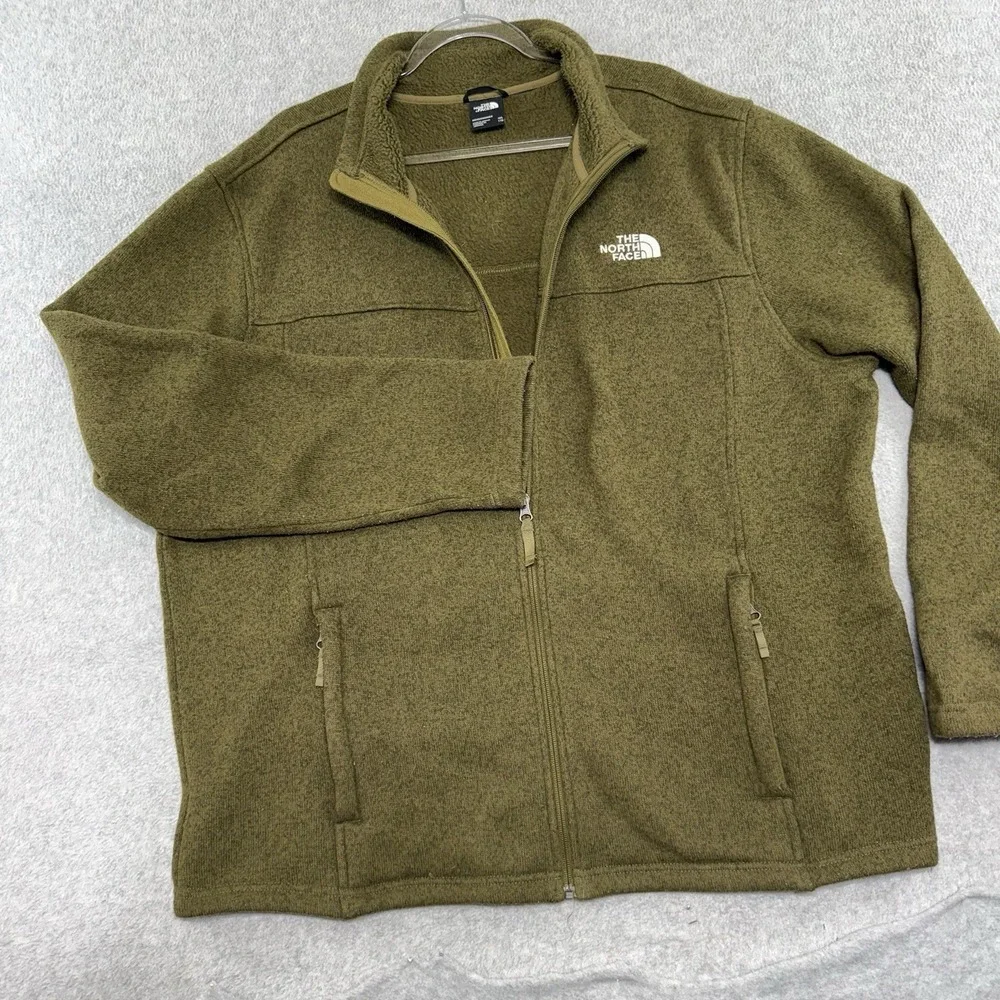 The North Face Men's Jacket Tsillan Full Zip Regular Fit Fleece Jacket XXL 2XL